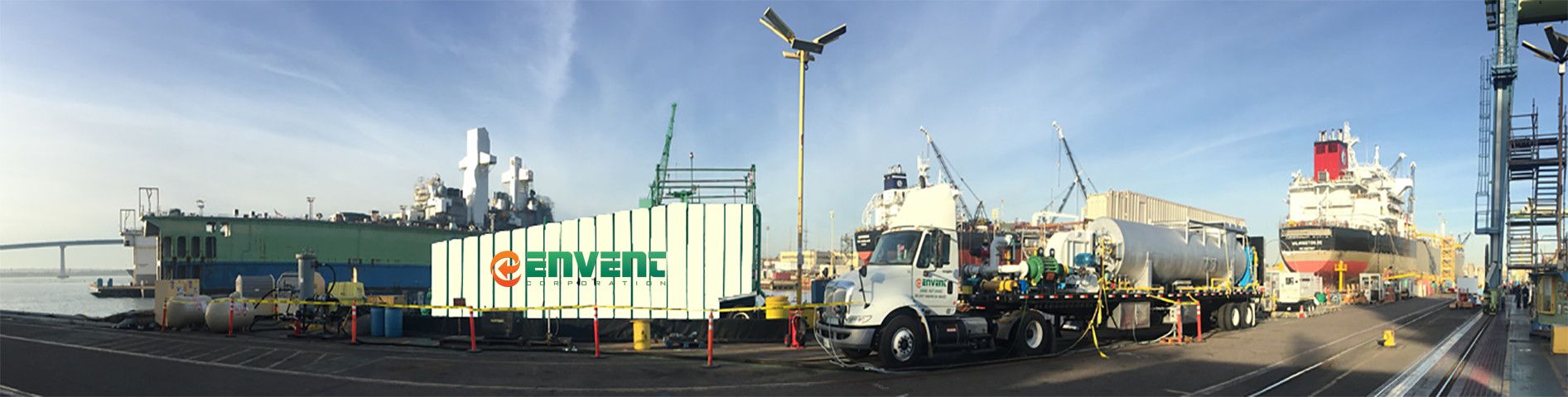 Envent Corporation | Mobile Marine Barge Degassing