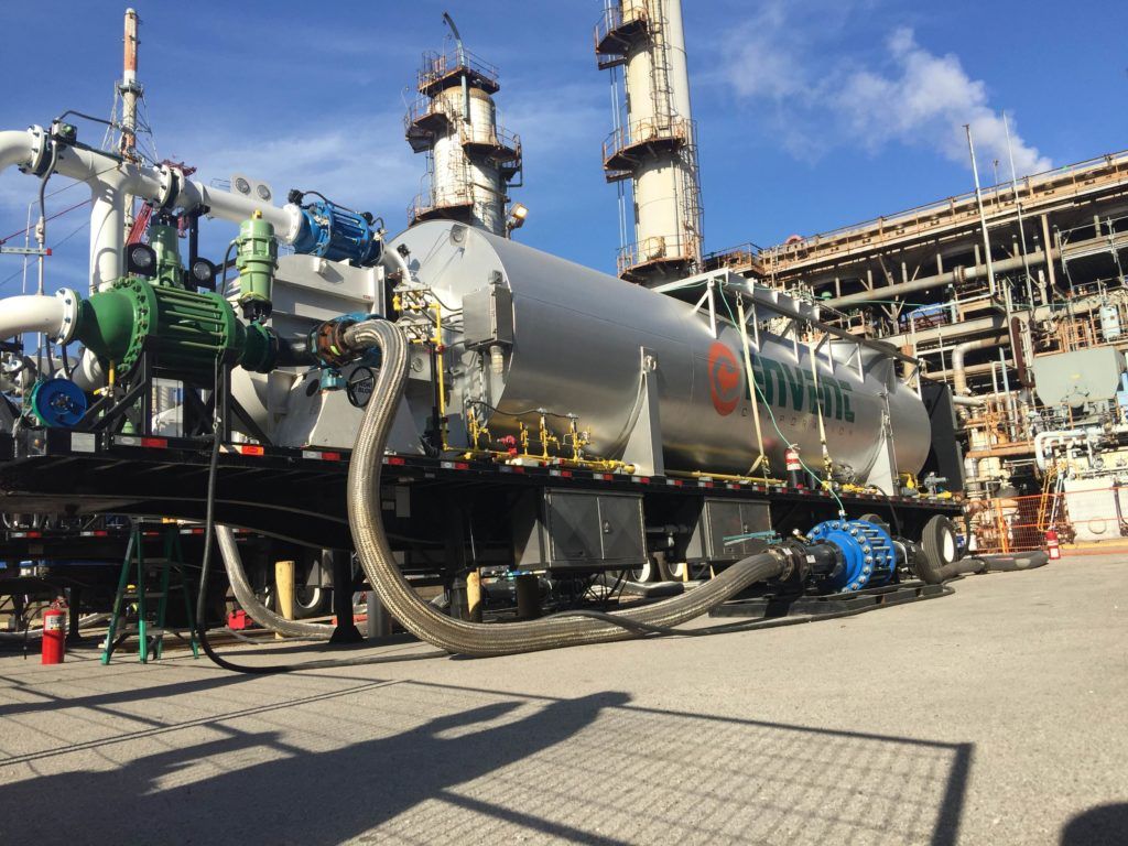 Degas of Propane Storage Tanks in Toledo, Ohio