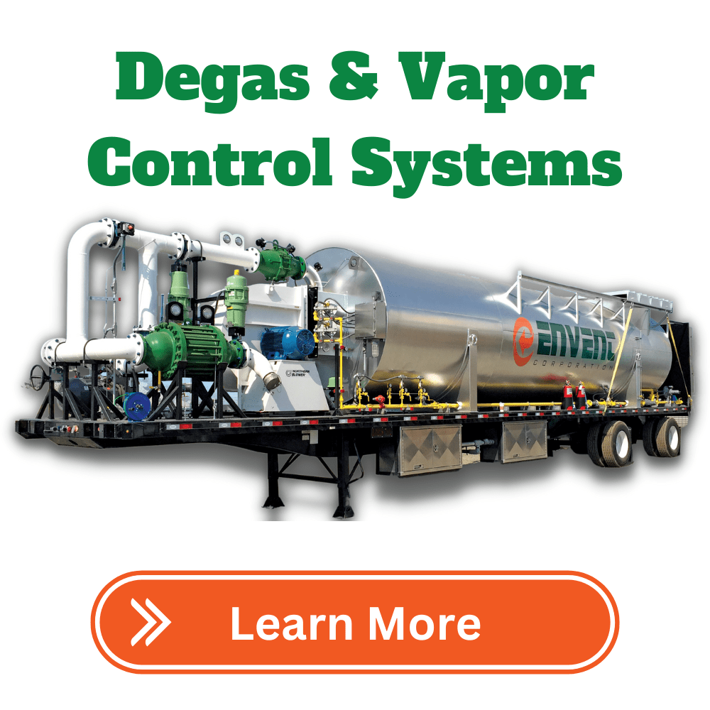 Degassing & Vapor Control - Envent Specialty, Not a Sideline!