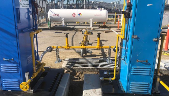 California Refinery Barge Loading