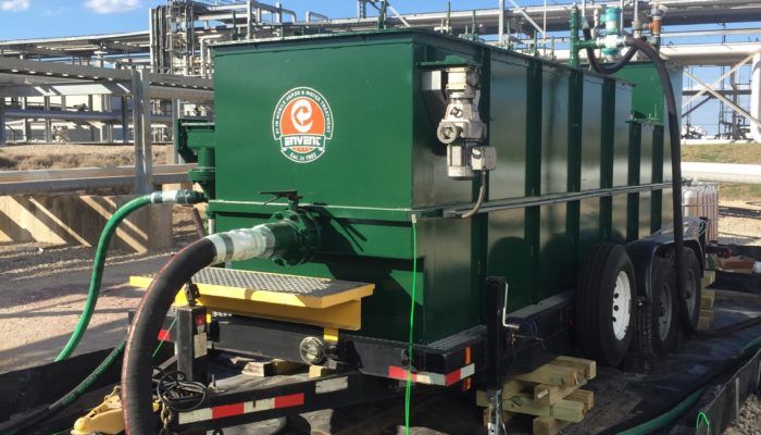 Freeport, Texas, VOC and Oil & Grease Mobile Water Treatment