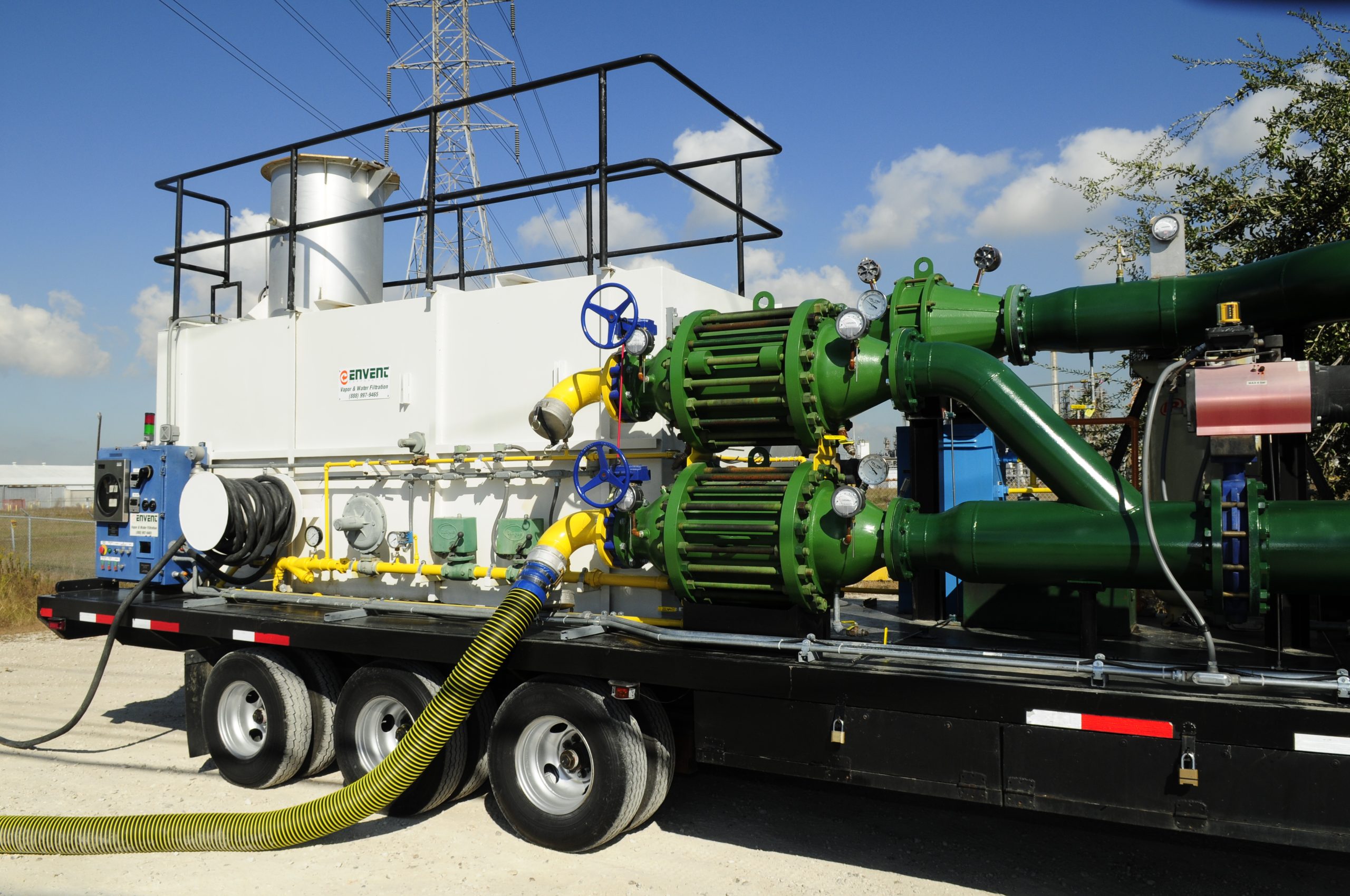 Mobile Multi/Dual Phase Extraction Pilot Test