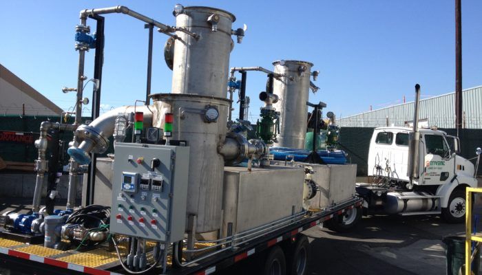 Ammonia Vapor Treatment – Texas Chemical Plant