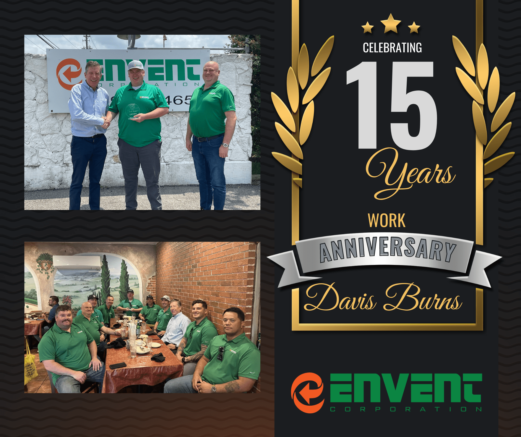 15 Years – Davis Burns
