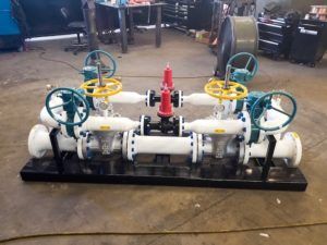 Envent High Pressure Regulator Skid