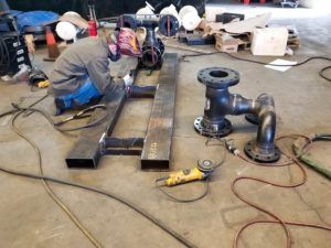 Envent High Pressure Regulator Skid