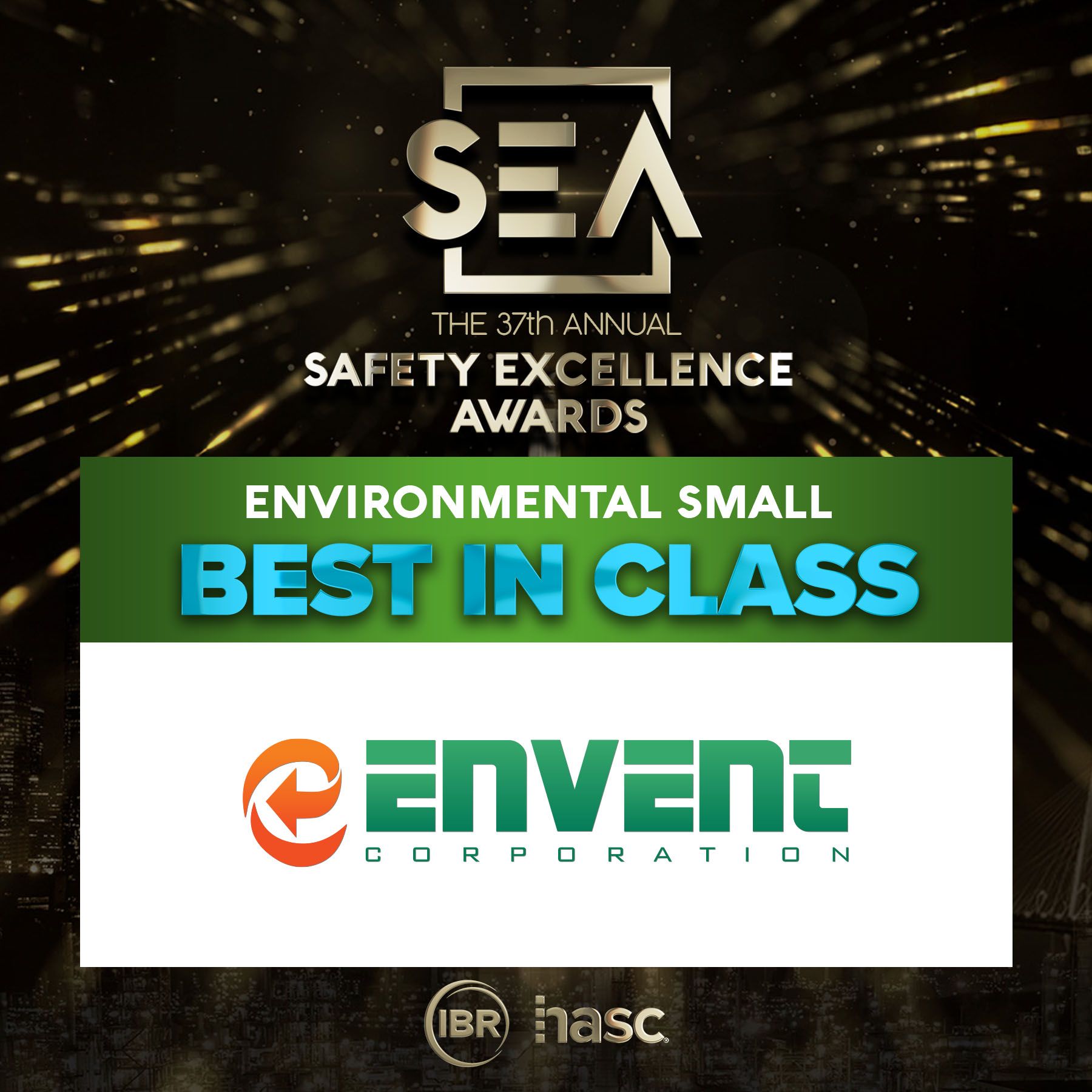 The Safety Excellence Awards – Best in Class Envent Corporation