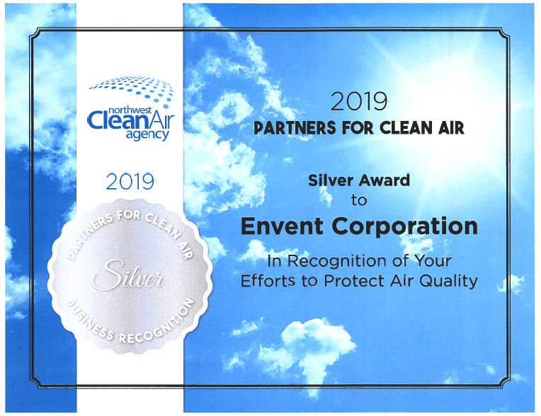 Clean Air Silver Award