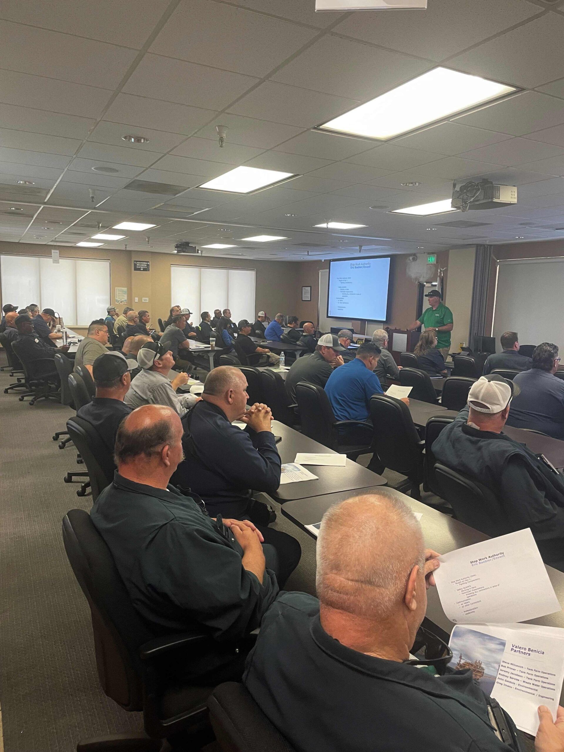 Envent speaks at Refinery Safety Forum